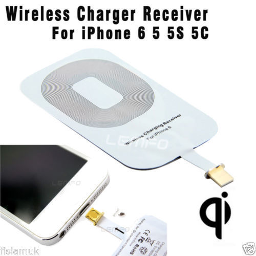 Pad récepteur de charge sans fil Qi (port Lightning) Pad récepteur de charge sans fil Qi (port Lightning)
